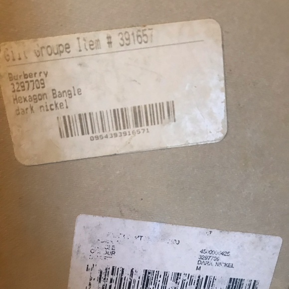 Burberry Hexagon Bangle - Picture 3 of 4